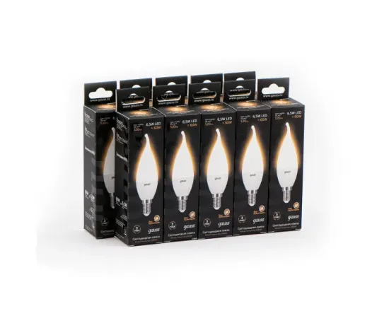 Фото характеристики Лампа Gauss Свеча на ветру 6.5W 520lm 3000K E14 LED арт. 104101107 Фото характеристики Лампа Gauss Свеча на ветру 6.5W 520lm 3000K E14 LED арт. 104101107