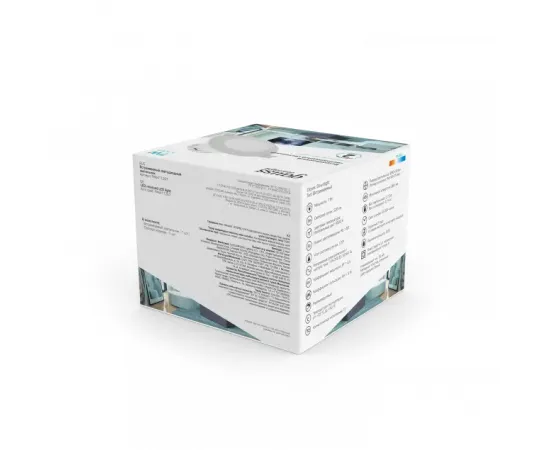 Светильник Gauss Кругл. Белый, 7W,90х90х56, Ø65мм, 520 Lm LED 4000K 1/20, изображение 6