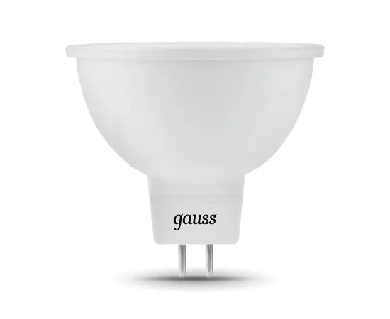 Фото Лампа Gauss MR16 7W 600lm 3000K GU5.3 LED 1/10/100 Артикул: 101505107 Фото Лампа Gauss MR16 7W 600lm 3000K GU5.3 LED 1/10/100 Артикул: 101505107
