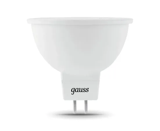 Фото Лампа Gauss MR16 7W 630lm 4100K GU5.3 LED 1/10/100 Артикул: 101505207