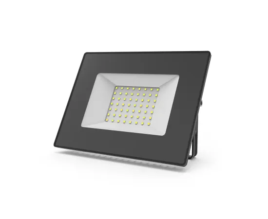 Фото Прожектор светодиодный Gauss Elementary 50W 4250lm IP65 6500К ПРОМО G2 черный 1/48 Артикул: 613100350P