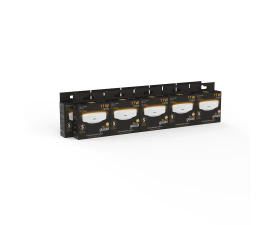 фото лампа Gauss GX53 11W 1050lm 3000K LED Артикул: 108008111 фото лампа Gauss GX53 11W 1050lm 3000K LED Артикул: 108008111
