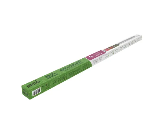 Светильник GAUSS Fito LED TL линейный прозрачный 12W 3000K 872х25х33мм (Full spectrum) 1/25, изображение 2