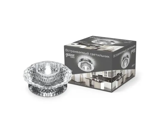 Точечный светильник Gauss Crystal CR011, G9 1/30, изображение 7
