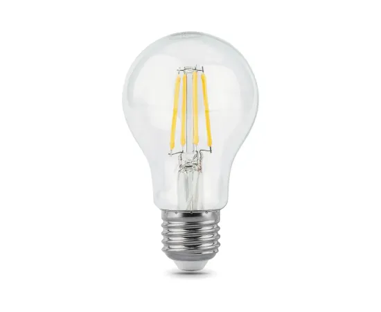 Фото Лампа Gauss Filament А60 10W 930lm 2700К Е27 LED 1/10/40 Артикул: 102802110 Фото Лампа Gauss Filament А60 10W 930lm 2700К Е27 LED 1/10/40 Артикул: 102802110