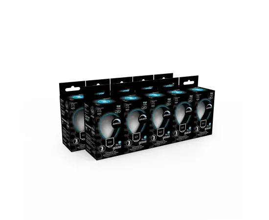 Фото Лампа Gauss Filament Шар 9W 610lm 4100К Е27 milky диммируемая LED 1/10/50 Артикул: 105202209-D