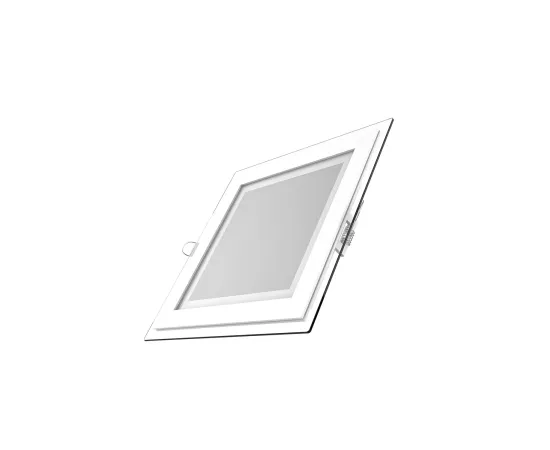 Фото Светильник Gauss Glass кв 18W 1390lm 3000K 185-265V IP20 монт 170х170 200*200*36 с дек стек LED 1/20 Артикул: 948111118