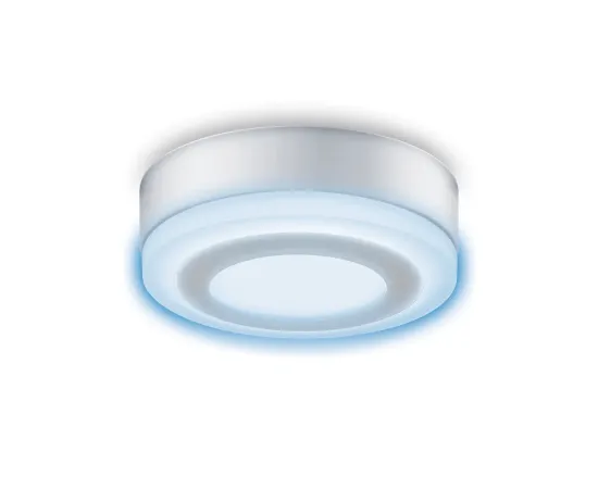 Фото Светильник Gauss Backlight накладной BL217 Кругл. Акрил, 6+3W, LED 4000K, Ø145, 1/30 Артикул: BL217