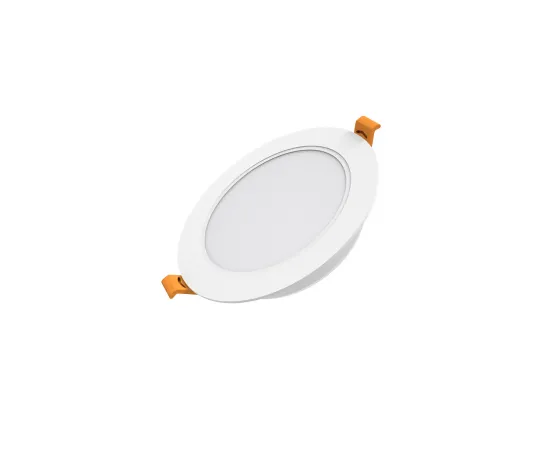 Фото ​Светильник Gauss Elementary Downlight круг 5W 430lm 4000K 210-240V IP20 95*38 монтаж белый LED 1/100 Артикул: 9100420205