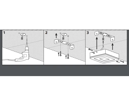 Фото установка Светильник Gauss Backlight накладной BL217 Кругл. Акрил, 6+3W, LED 4000K, Ø145, 1/30 Артикул: BL217