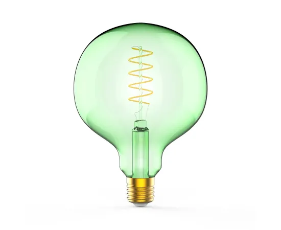 Лампа Gauss Filament G125 5W 190lm 1800К Е27 green flexible LED 1/10
Артикул: 1012802105