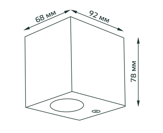 Светильник садово-парковый Gauss Cube настенный архитектурный, 1*GU10, 67*92*80мм, 170-240V / 50Hz, 35W, IP54 (1/36)
Артикул: GD158