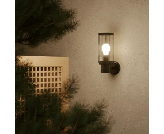 Светильник садово-парковый Gauss Vega на стену вверх 60W, 1*E27, 105*142*240мм, 170-240V / 50Hz, IP 54 (1/24)