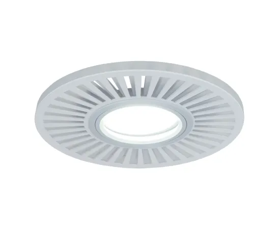Точечный светильник Gauss Backlight BL136 Кругл./узор. Белый, Gu5.3, 3W, LED 4000K 1/40, изображение 2 Точечный светильник Gauss Backlight BL136 Кругл./узор. Белый, Gu5.3, 3W, LED 4000K 1/40, изображение 2