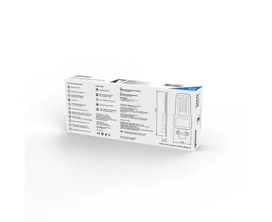 Светильник Уличный Gauss LED Qplus IP65 370*145*45 50W 6000lm 5000K 120-260V КСС "Ш" 1/6
Артикул: 629535350