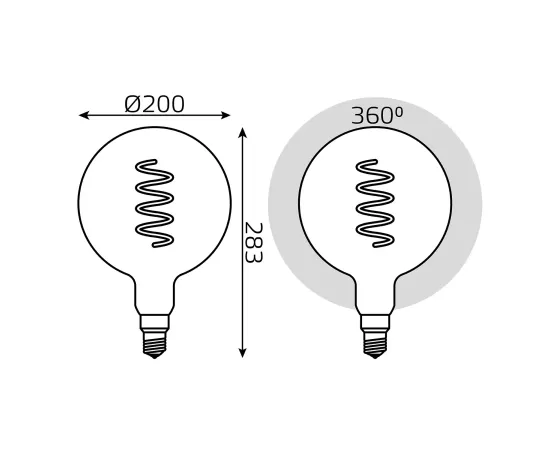 Лампа Gauss Filament G200 4.5W 100lm 1800К Е27 gray flexible LED 1/6
Артикул: 154802005 Лампа Gauss Filament G200 4.5W 100lm 1800К Е27 gray flexible LED 1/6
Артикул: 154802005