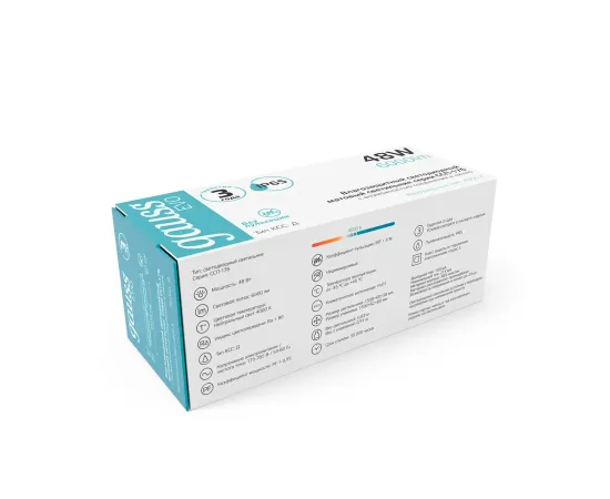 Фото Св-к Gauss LED ССП-176 EVO IP65 1500*60*58 48W 6000lm 4000K 175-265V матовый 1/12 Артикул: 864425248