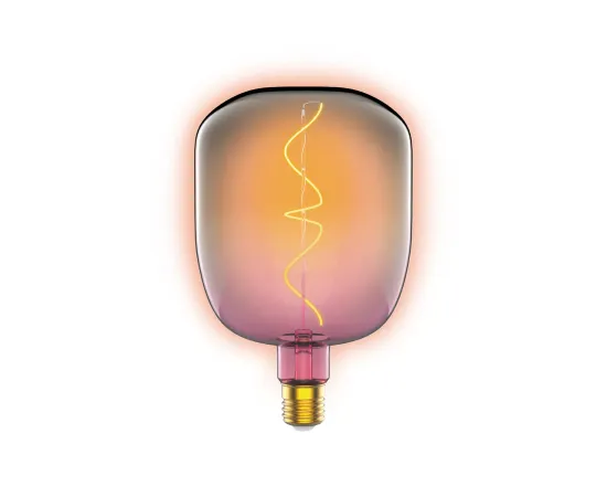 Лампа Gauss Filament V140 5W 200lm 1800К Е27 pink-clear flexible LED 1/6
Артикул: 1010802105