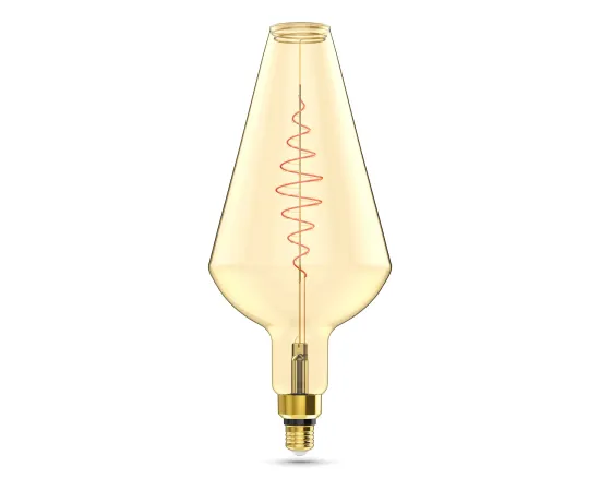 Лампа Gauss Filament Vase 8.5W 660lm 2000К Е27 golden flexible LED 1/2
Артикул: 180802105
