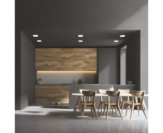 Встраиваемый светильник Gauss Frameless квадрат 9W, 4000K, 1/60
Артикул: 968511209