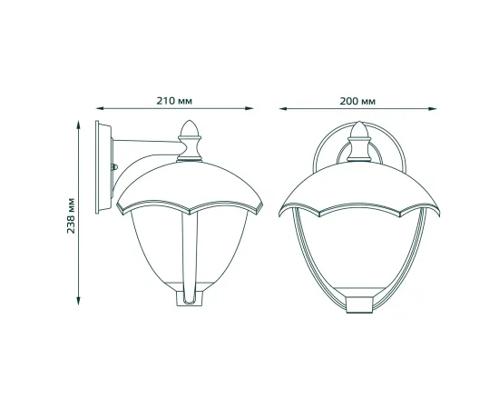 Светильник садово-парковый Gauss Aura на стену вниз 1*E27, 60W, 188*210*238мм, 170-240V / 50Hz, IP 54 (1/6)
Артикул: GD028 Светильник садово-парковый Gauss Aura на стену вниз 1*E27, 60W, 188*210*238мм, 170-240V / 50Hz, IP 54 (1/6)
Артикул: GD028