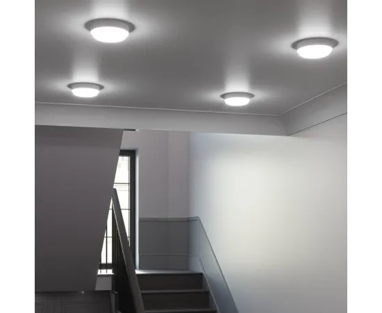 Светильник ЖКХ Gauss LITE круг 25W 1890lm 6500K 200-240V IP65 D210*52мм белый LED 1/20, изображение 6 Светильник ЖКХ Gauss LITE круг 25W 1890lm 6500K 200-240V IP65 D210*52мм белый LED 1/20, изображение 6