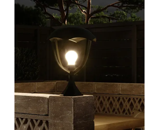 Светильник садово-парковый Gauss Aura на постамент 1*E27, 60W, 200*200*310мм, 170-240V / 50Hz, IP54 (1/6)
Артикул: GD029