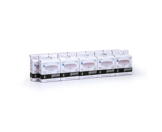Фото Лампа Gauss Elementary GX53 11W 830lm 4100K LED 1/10/100 Артикул: 83821
