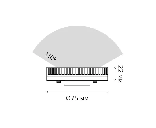 Фото Лампа Gauss Elementary GX53 11W 830lm 4100K LED 1/10/100 Артикул: 83821Фото Лампа Gauss Elementary GX53 11W 830lm 4100K LED 1/10/100 Артикул: 83821