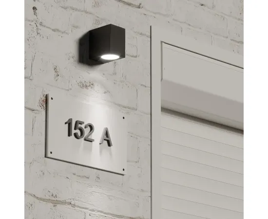 Светильник садово-парковый Gauss Cube настенный архитектурный, 1*GU10, 67*92*80мм, 170-240V / 50Hz, 35W, IP54 (1/36)
Артикул: GD158