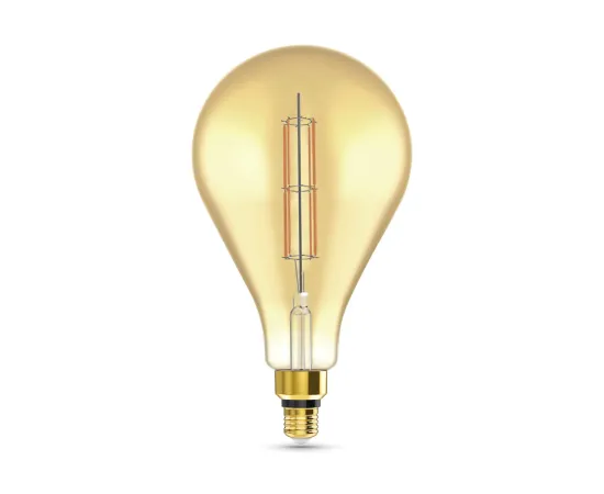 Лампа Gauss Filament PS160 6W 890lm 2700К Е27 golden straight LED 1/6
Артикул: 179802118