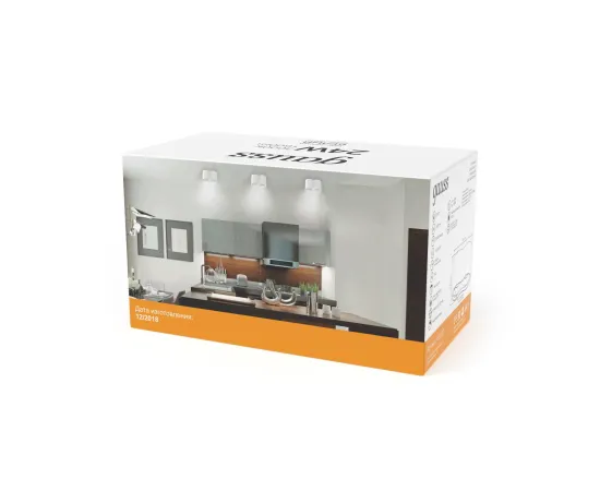 Светильник Gauss Overhead накладной цилиндр 24W 1600lm 3000K 170-240V IP20 180*100мм белый LED 1/10, изображение 4