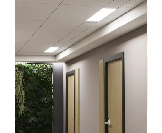 Фото Светильник светодиодный матовый Gauss IP20 1192*75*25мм 40W 3630Лм 6500K WLF-1 алюминий 1/20 Артикул: 144125336