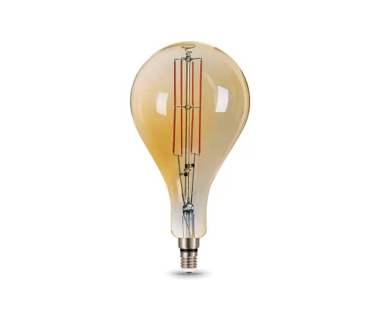 Фото Gauss LED Vintage Filament A160 8W E27 160*300mm Golden 780lm 2400K 1/6 Артикул: 149802008