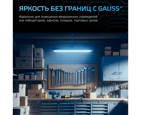 Фото Лампа Gauss MR11 3W 300lm 6500K GU4 LED 1/10/100 Артикул: 132517303