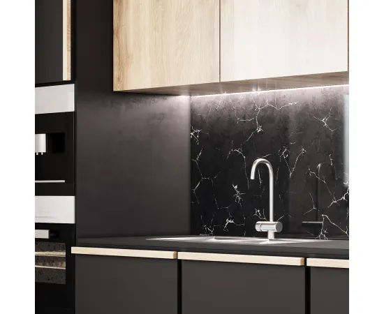 Фото Лента Gauss LED 5050/60-SMD 14.4W 12V DC холодный белый IP66 (блистер 5м) 1/50 Артикул: 311000314