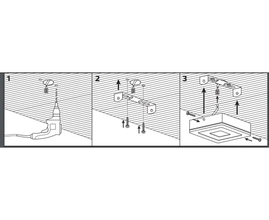 Фото Светильник Gauss Backlight накладной квадрат 6+3W 540lm 4000K 220-240V 145*145*40мм 3 режим LED 1/30 Артикул: BL223