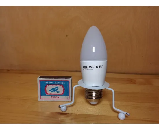 Gauss LED Elementary Candle 6W E27 2700K арт. LD33216 Лампа