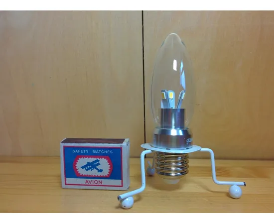Gauss LED Candle Crystal clear 3W E27 4100K арт. HA103202203 Лампа