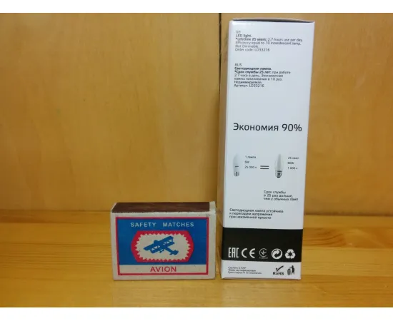 Gauss LED Elementary Candle 6W E27 2700K арт. LD33216 Характеристики