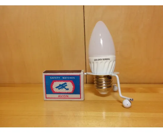 Gauss LED Ceramic Candle 3W E27 4100K лампа