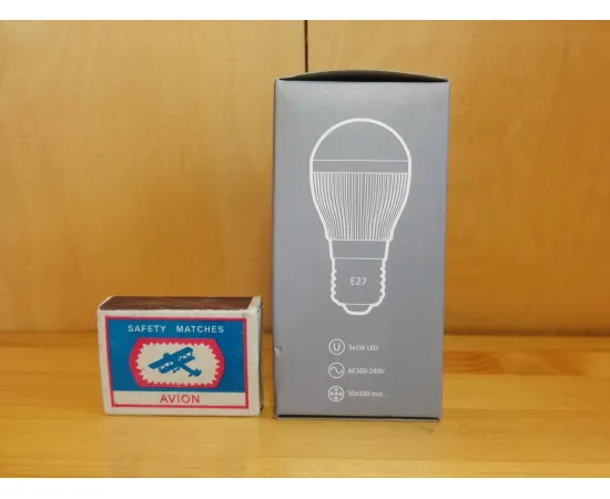 Gauss LED Globe 3x1W 4100K упаковка