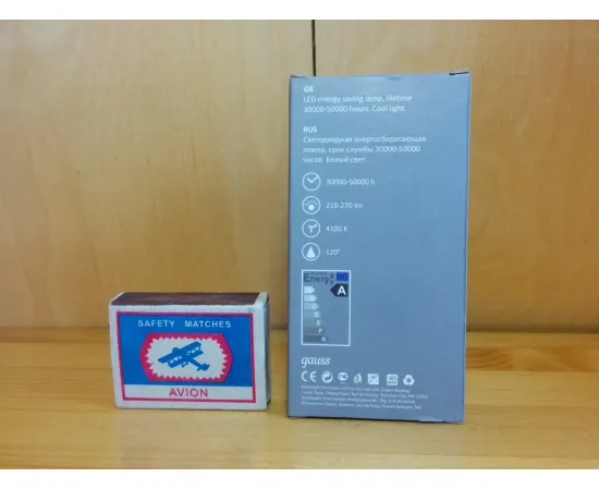 Gauss LED Globe 3x1W 4100K характеристики