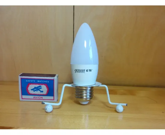 Gauss LED Elementary Candle 6W E27 4100K арт. 33226 Лампа Gauss LED Elementary Candle 6W E27 4100K арт. 33226 Лампа