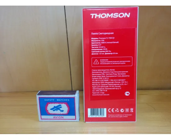 Thomson TL-75W-Q1 характеристики