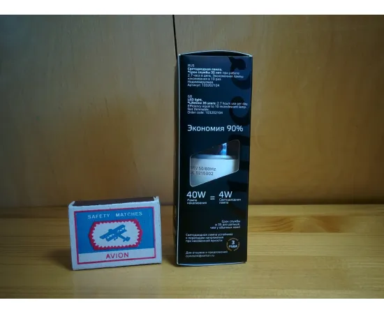 Gauss LED Candle Crystal Clear E27 4W 2700К арт. 103202104 Характеристики