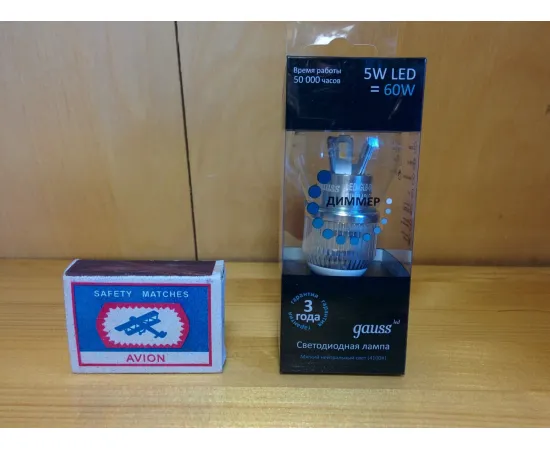 Gauss LED Globe-dim Crystal Clear 5W E14 4100K диммируемая характеристики Gauss LED Globe-dim Crystal Clear 5W E14 4100K диммируемая характеристики