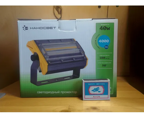 Прожектор НАНОСВЕТ L401 NFL-COB-40W/90D/750, изображение 8