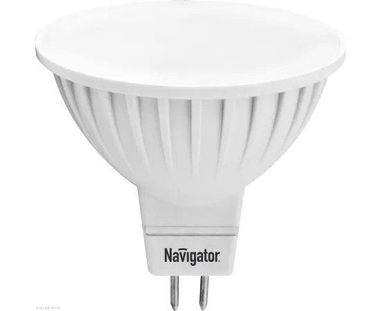 Светодиодная лампа Navigator Standard LED 5W MR16 170-260V GU5.3 3000K арт. NLL-MR16-5-230-3K-GU5.3
