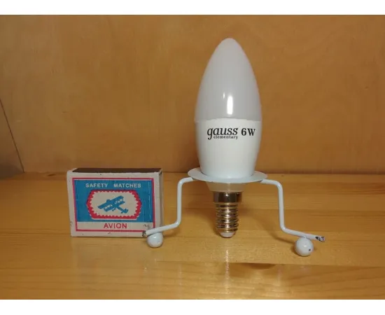 Gauss LED Elementary Candle 6W E14 2700K, изображение 7